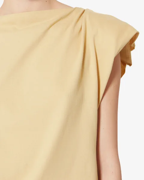 Tee Shirt Sebani - Femme - Jaune Pâle - Taille L