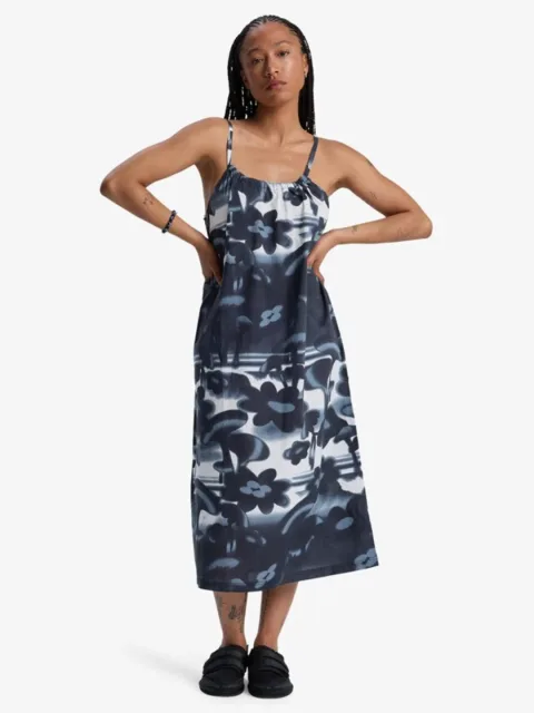 Philia - Robe midi pour Femme Noir
