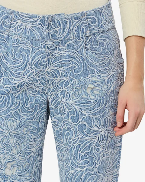 Pantalon Ombeline - Femme - Bleu - Taille 40