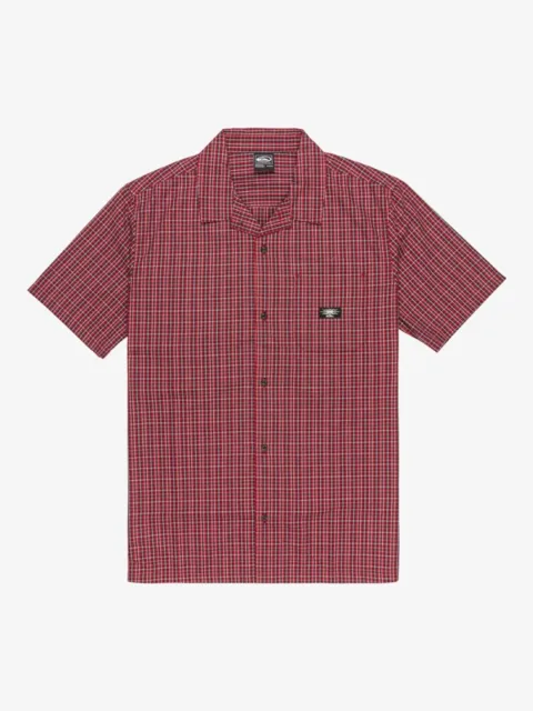 Liquid Metal - Chemise manches courtes pour Homme Rouge