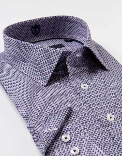 IZAC - Chemise Motifs Géométriques