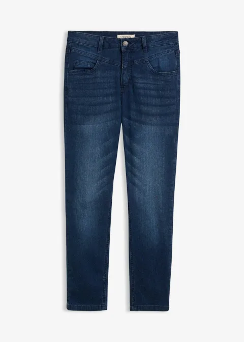 Jean skinny taille haute, raccourci
