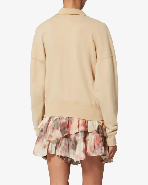 Sweat Shirt Ross - Femme - Bubblegum-bordeaux - Taille 42 - Marant Étoile