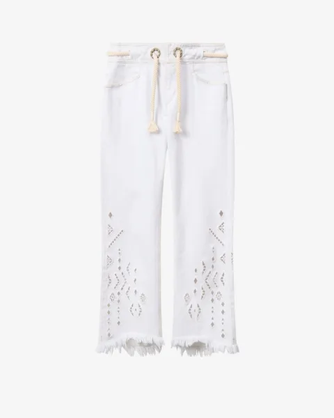 Pantalon Alison - Femme - Blanc - Taille 42