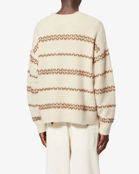 Pull Romain - Homme - Écru-bronze - Taille XL