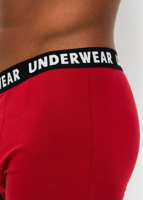 Lot de 3 boxers coton
