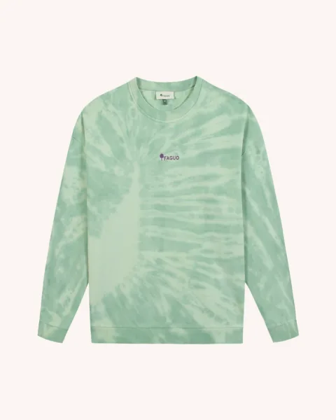 Sweat col rond vert menthe - FANGO