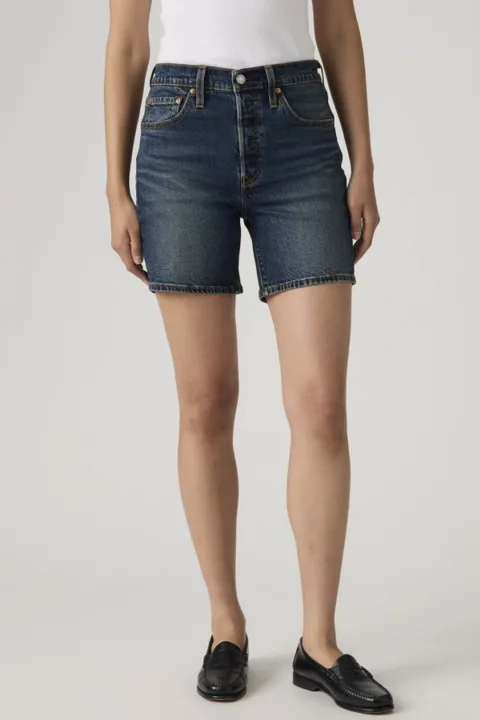 Levi's Short 501 Mi Cuisse Lightweight - Femme - Bleu / Quilt Shift Lightweight - 32