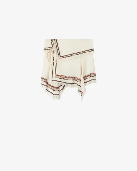 Jupe Feriel - Femme - Écru - Taille40 - Isabel Marant - Collection Été Femme - Nouvelle Collection Capsule La Riviera