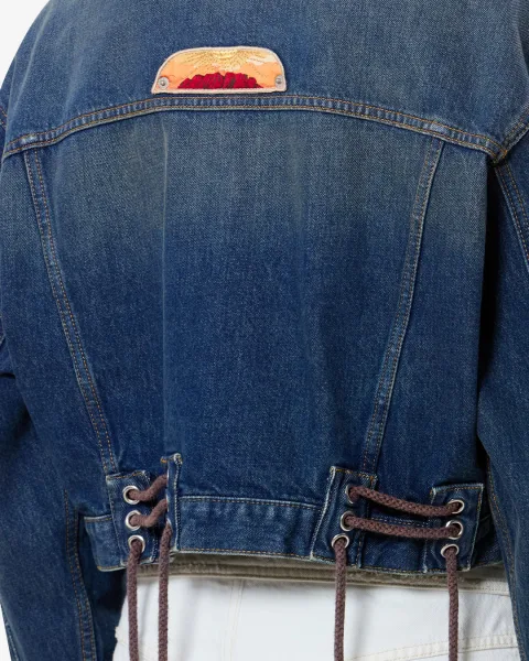 Veste Demia - Femme - Bleu - Taille40