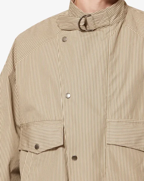 Veste Corto - Homme - Beige-kaki - Taille XL