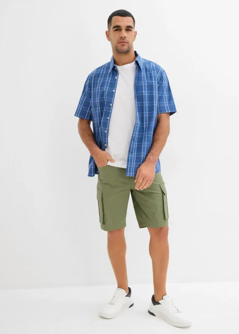 Chemise manches courtes 100% coton