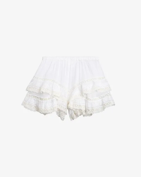 Short Geana - Femme - Blanc - Taille 42 - Marant Étoile