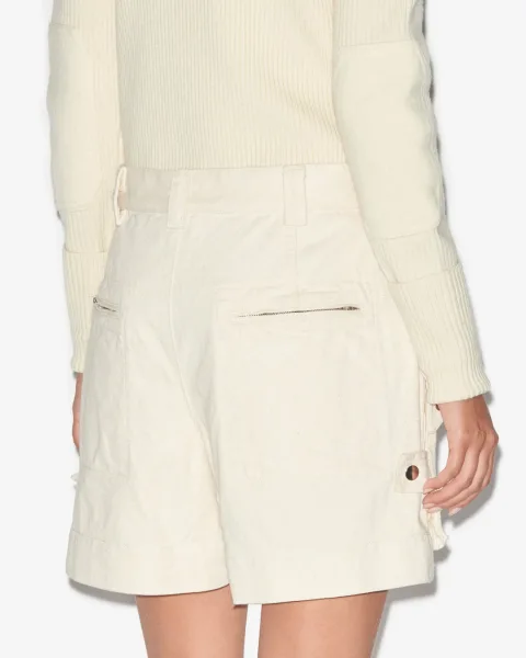 Short Jemmy - Femme - Écru - Taille 40 - Marant Étoile