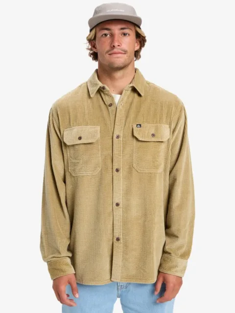 Venture Cord - Chemise en velours côtelé pour Homme Beige