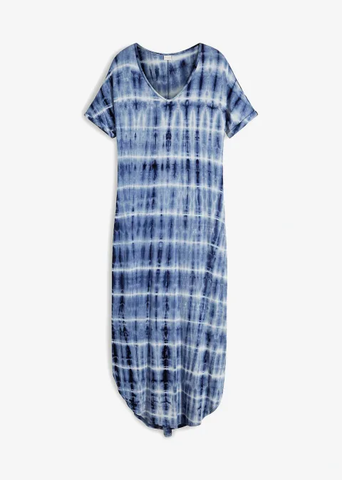 Robe longue en viscose fluide