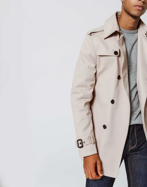 IZAC - Trench Coton Beige