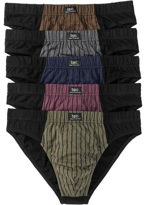 Lot de 5 slips en coton doux