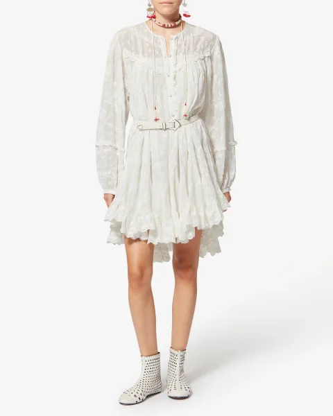 Robe Zame - Femme - Blanc - Taille 40