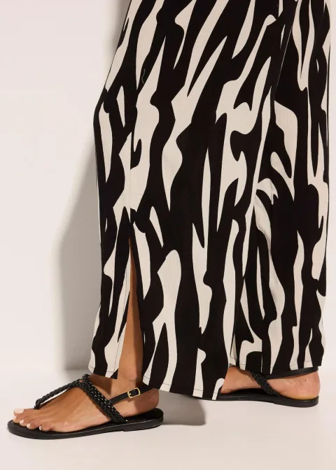 Pantalon de plage en viscose fluide