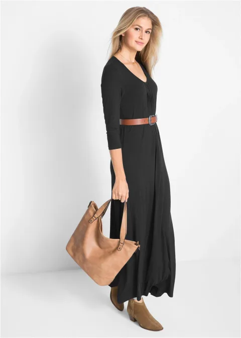 Robe longue en viscose
