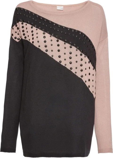 Pull long avec strass