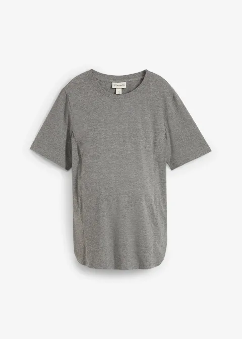 T-shirt de grossesse avec fonction d’allaitement discrète