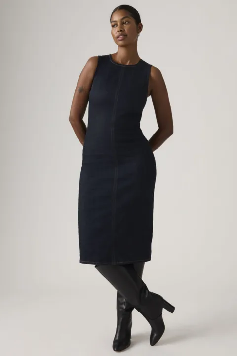 Levi's Robe Column - Femme - Bleu / Fem Fatal - XS