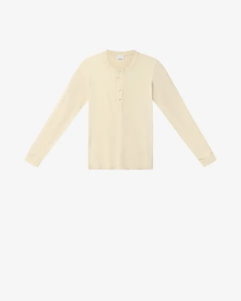 Tee Shirt Leigh - Homme - Écru - Taille XL