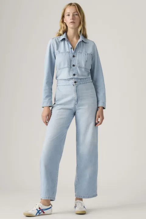 Levi's Combinaison Iconic Lightweight - Femme - Bleu / Celebrate The Moment - XS