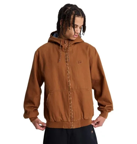 Garage - Veste en toile Marron Homme