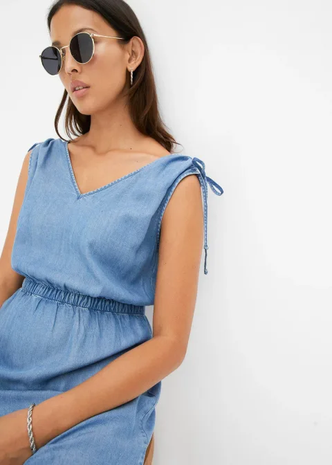 Robe en Lyocell lisse