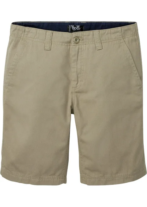 Bermuda chino 100% coton, regular