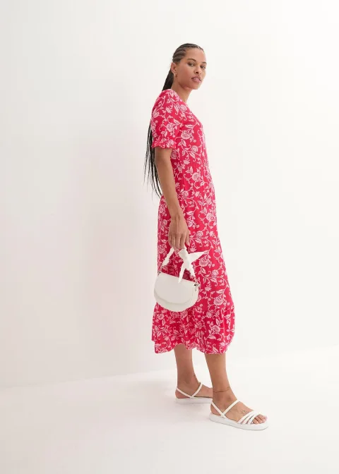 Robe fluide en jersey viscose