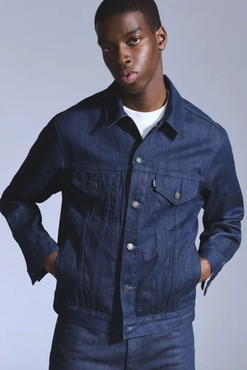 Levi's Veste Trucker Type III - Homme - Bleu / Blue Deep Well Trucker - XL
