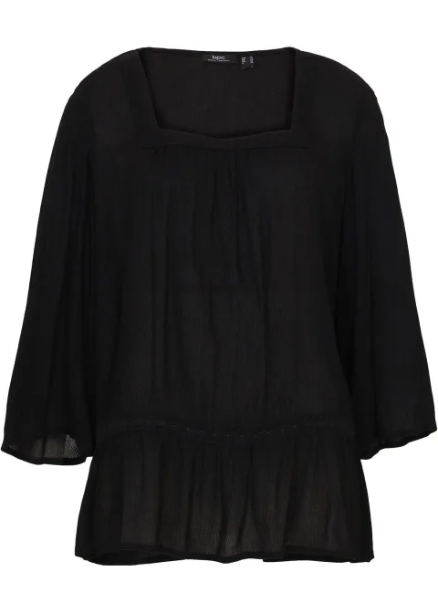 Blouse à encolure carrée