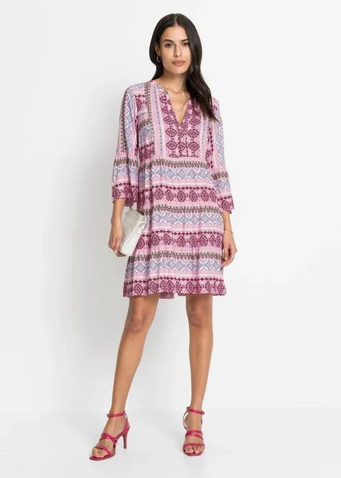 Robe-tunique en viscose fluide