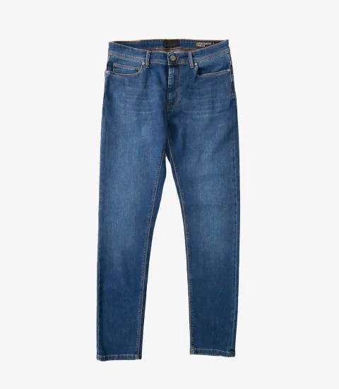 IZAC - Jean straight denim bleach ''Pico''