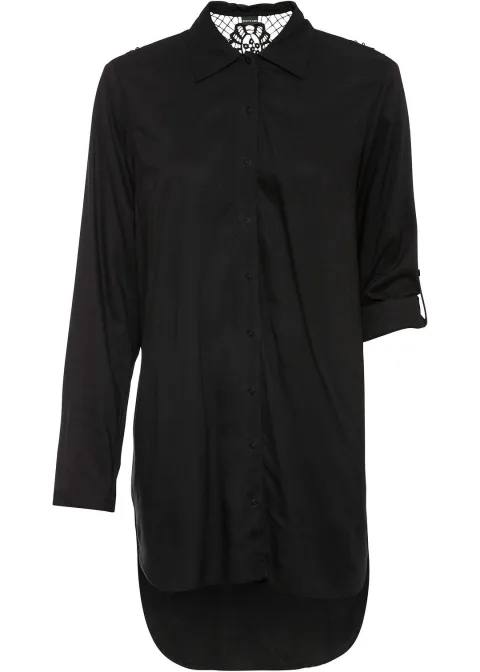 Chemisier en coton et viscose