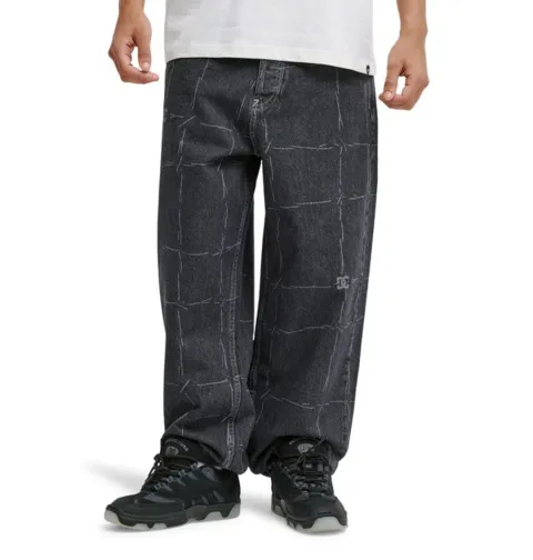 Baggy Wired - Jean en denim Noir Homme