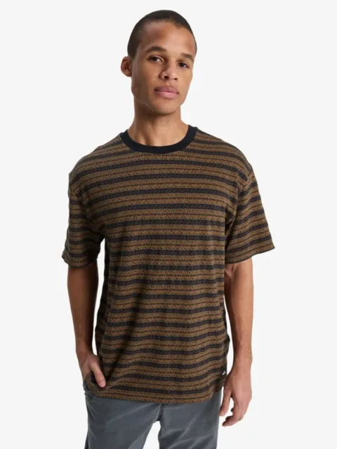 Okano Jacquard - T-Shirt à manches courtes pour Homme Noir