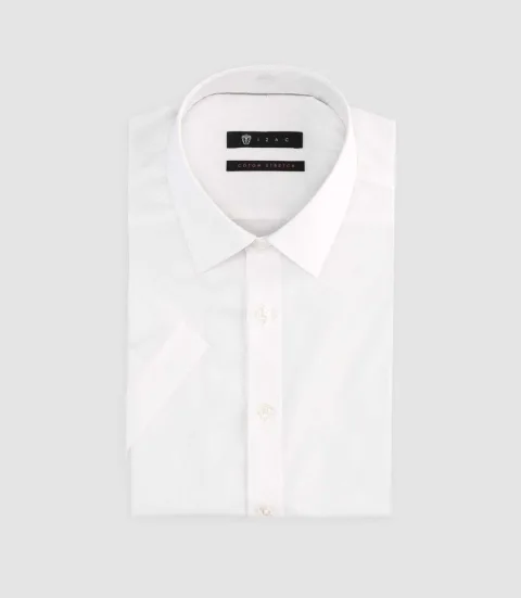 IZAC - Chemise à manches courtes blanche