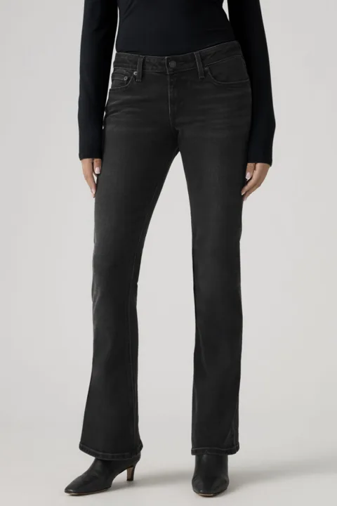 Levi's Jeans Low Slim Boot - Femme - Bleu / Kick Start - 33X32