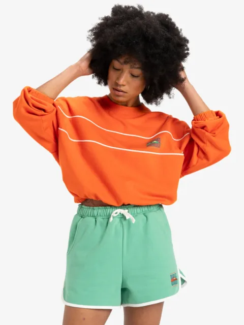Scallop - Short à taille élastique pour Femme Vert