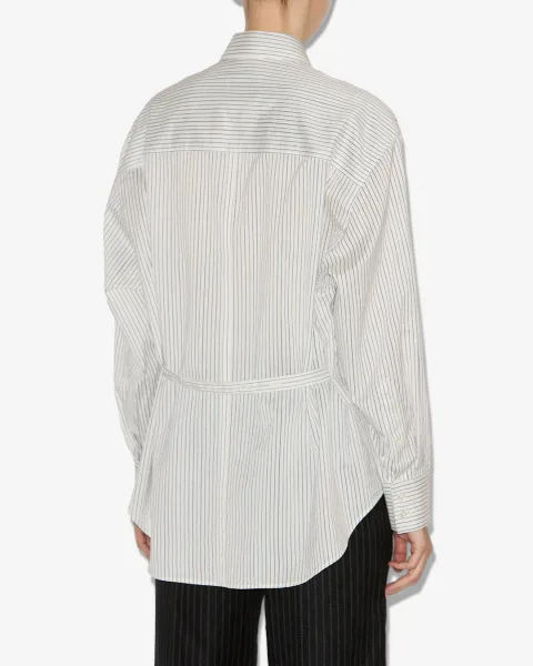 Chemise Aurora - Femme - Écru Et Noir - Taille 40