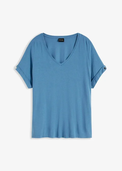T-shirt en viscose fluide