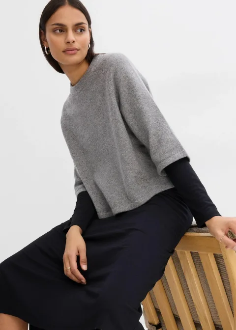 T-shirt oversize en maille