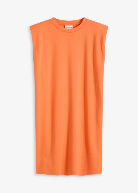 Robe courte à épaulettes