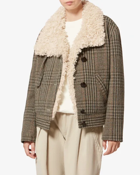 Manteau Fadia - Femme - Beige - Taille 42 - Marant Étoile