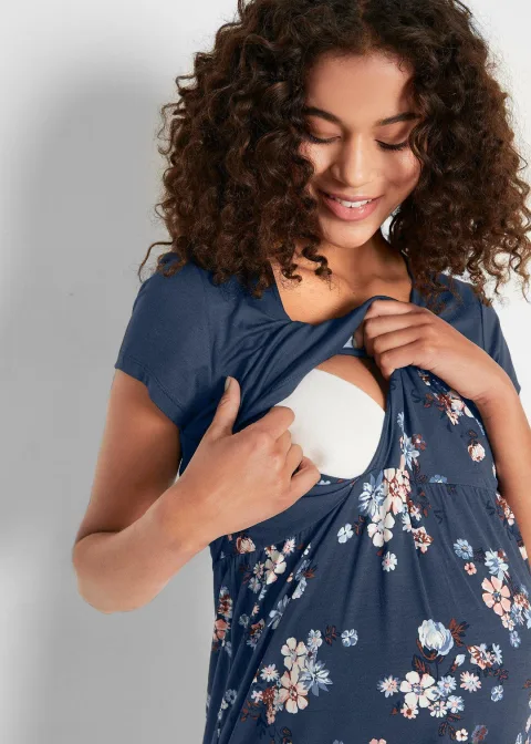 Robe de grossesse et d’allaitement en jersey